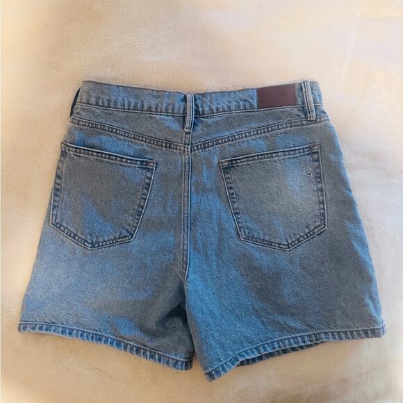 Hidden High Waist Denim Women's Shorts - Picture 4 of 4